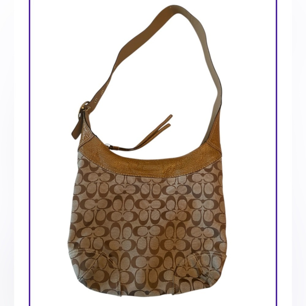 Coach Signature Patent Sophie Bag Style #12568